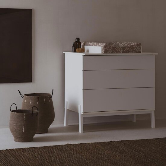 Ashi Plan à langer pour commode Crème  de Quax Ashi Plan à langer pour commode Crème  de Quax