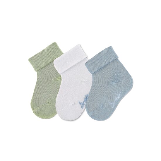 Lot 3 Paires de chaussettes Bleu/Vert/Blanc 17/18 de Sterntaler
