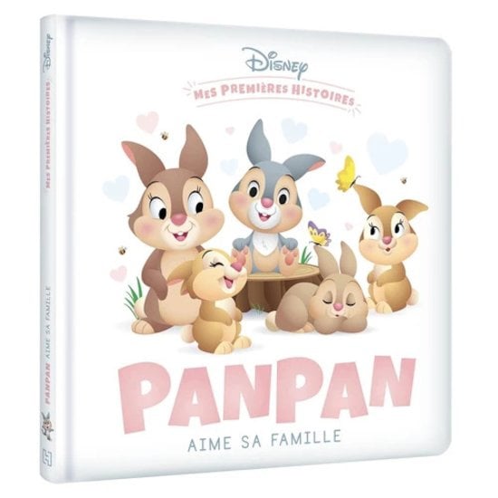 Mes premières histoires - Panpan aime sa famille Rose  de Hachette Jeunesse Disney