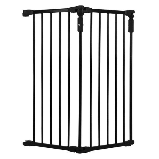 Rallonge 38 cm barrière antifeu noir Noir 38 cm de Quax