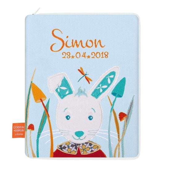 Protège Carnet de Santé Lapin d'Alice  de L'Oiseau Bateau