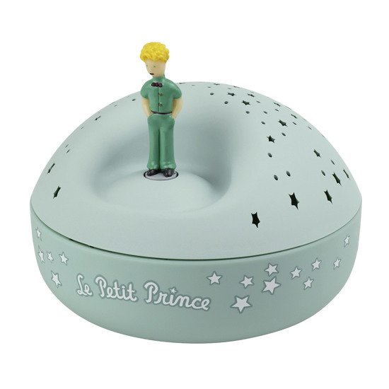 Projecteur étoiles musical Petit Prince vert  de Trousselier