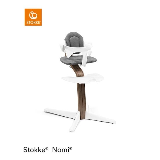 Chaise Nomi® Noyer Blanc  de Stokke®