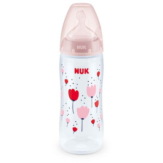 Biberon First Choice+ Temp Control Tulipes 360 ml de Nuk