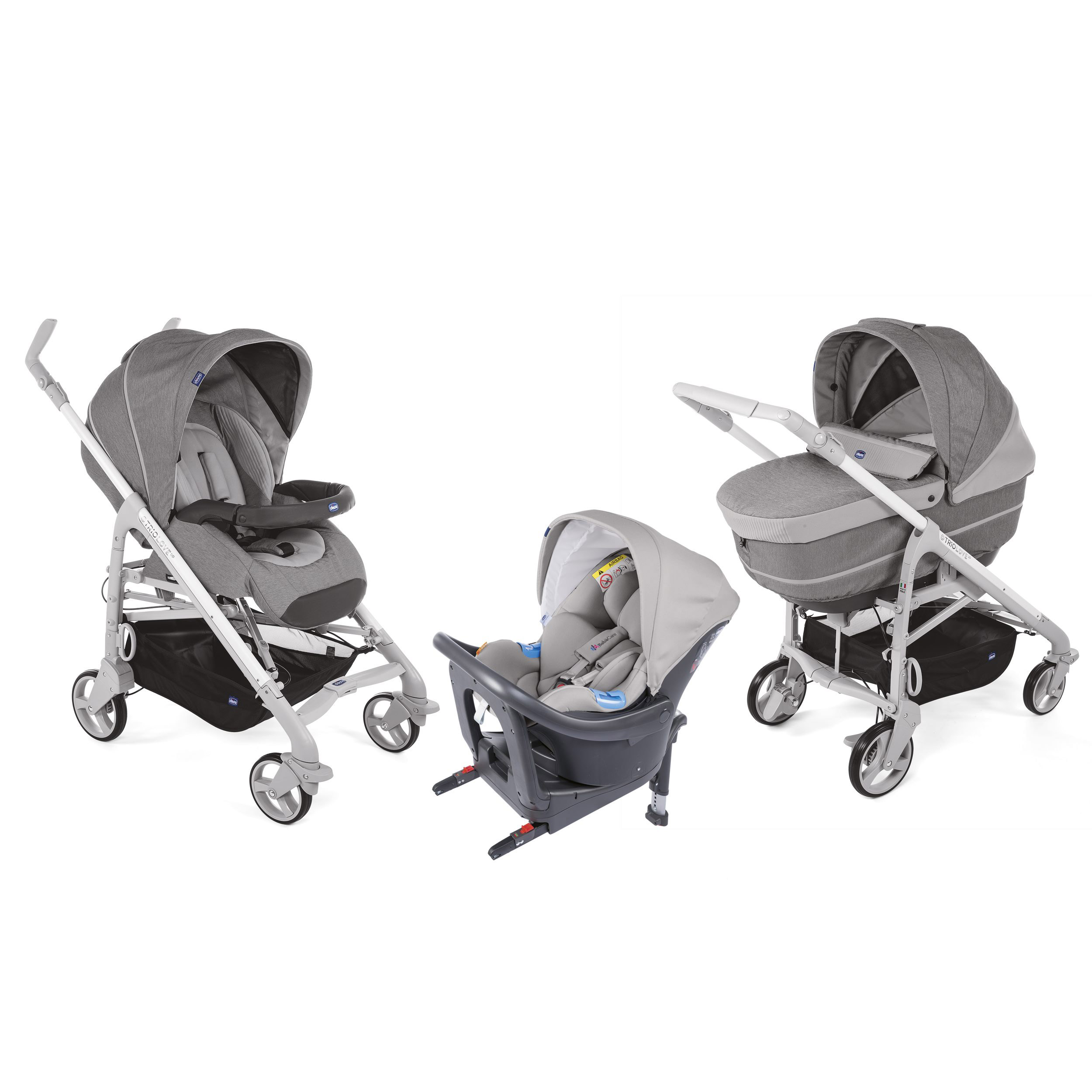 poussette trio love de chicco