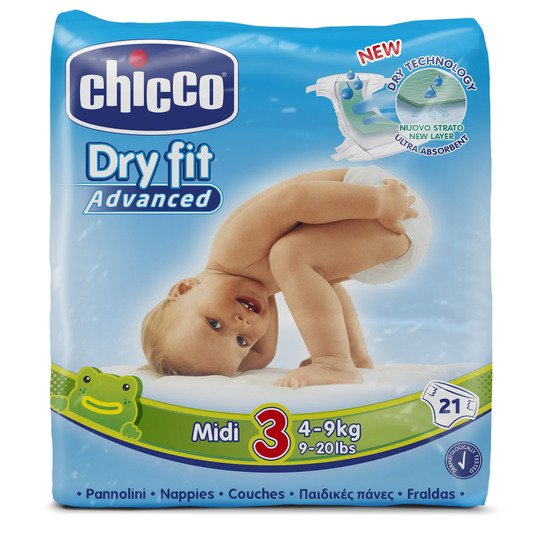 Couches dry fit advanced  T3 de Chicco