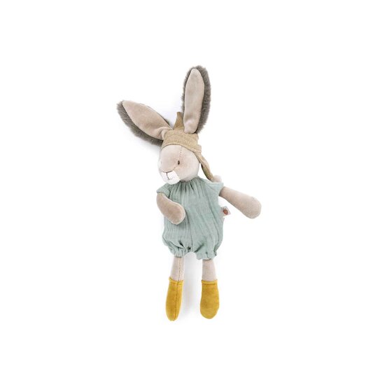 Trois petits lapins Petite peluche Lapin Sauge  de Moulin Roty