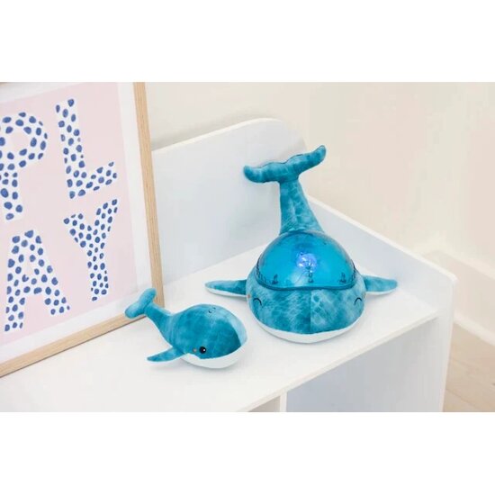 Veilleuse Baleine Tranquil Whale™ Family Bleue  de Cloud B Veilleuse Baleine Tranquil Whale™ Family Bleue  de Cloud B