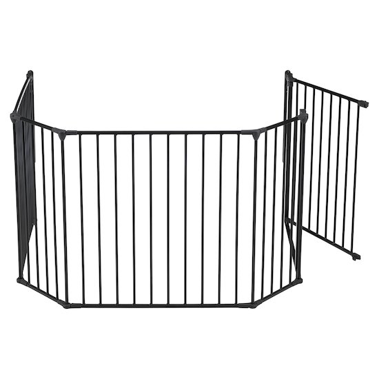 Barriere De Protection Cheminee Poele Noir De Babydan Securite Domestique Aubert Baby 00