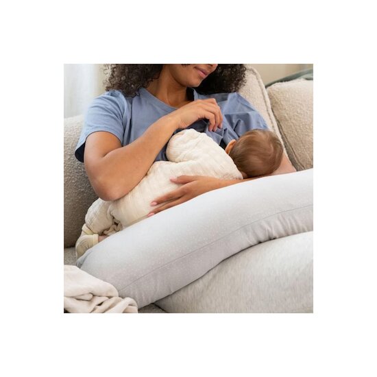 Coussin maxxy doomoo Petits pois gris  de Babymoov Coussin maxxy doomoo Petits pois gris  de Babymoov