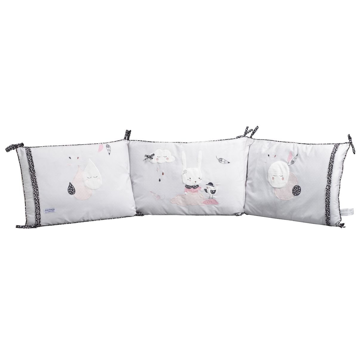 Miss Fleur De Lune Tour De Lit Rose De Sauthon Baby Deco Tours De Lit Aubert