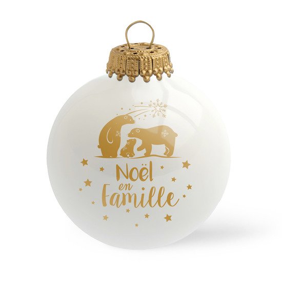 Boule de Noël En famille  de Baubels