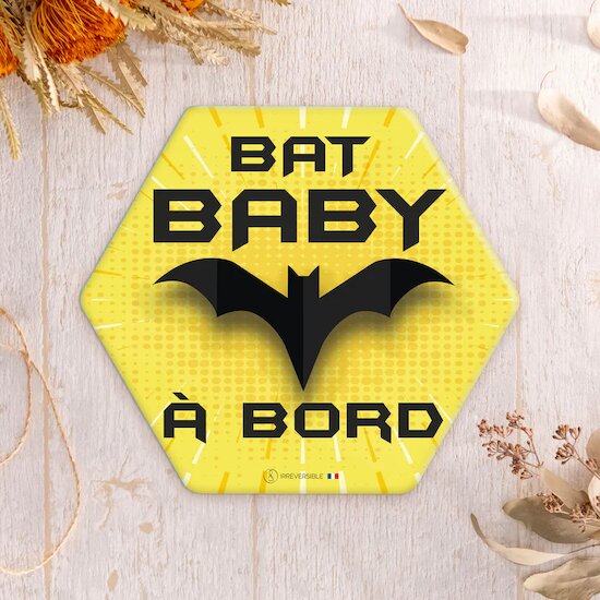 Autocollant bébé à bord Bat Baby  de Irréversible