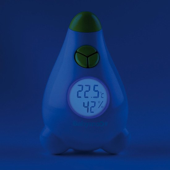 Thermomètre-hygromètre Bleu / Blanc de Babymoov, Thermomètres : Aubert  Suisse