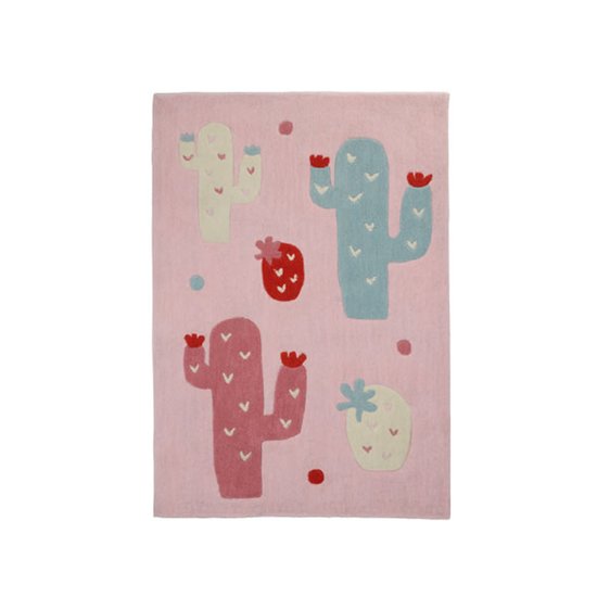 Mila tapis de chambre  Rose / Blanc   de Sauthon Baby's Sweet Home