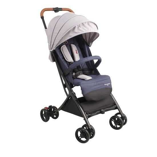 Poussette Bébé Pliable, Poussette Canne de Voyage à 4 Roues, 0-3