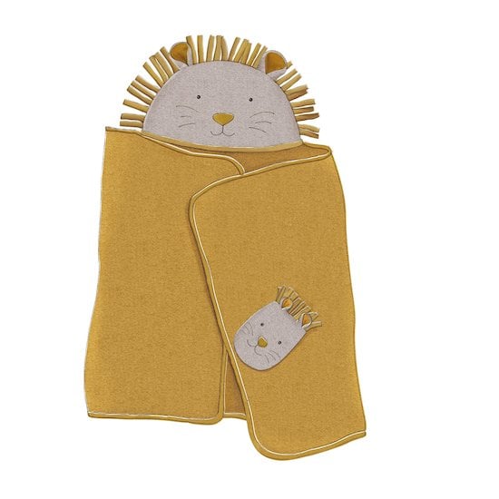 Sous mon baobab sortie de bain Jaune  de Moulin Roty