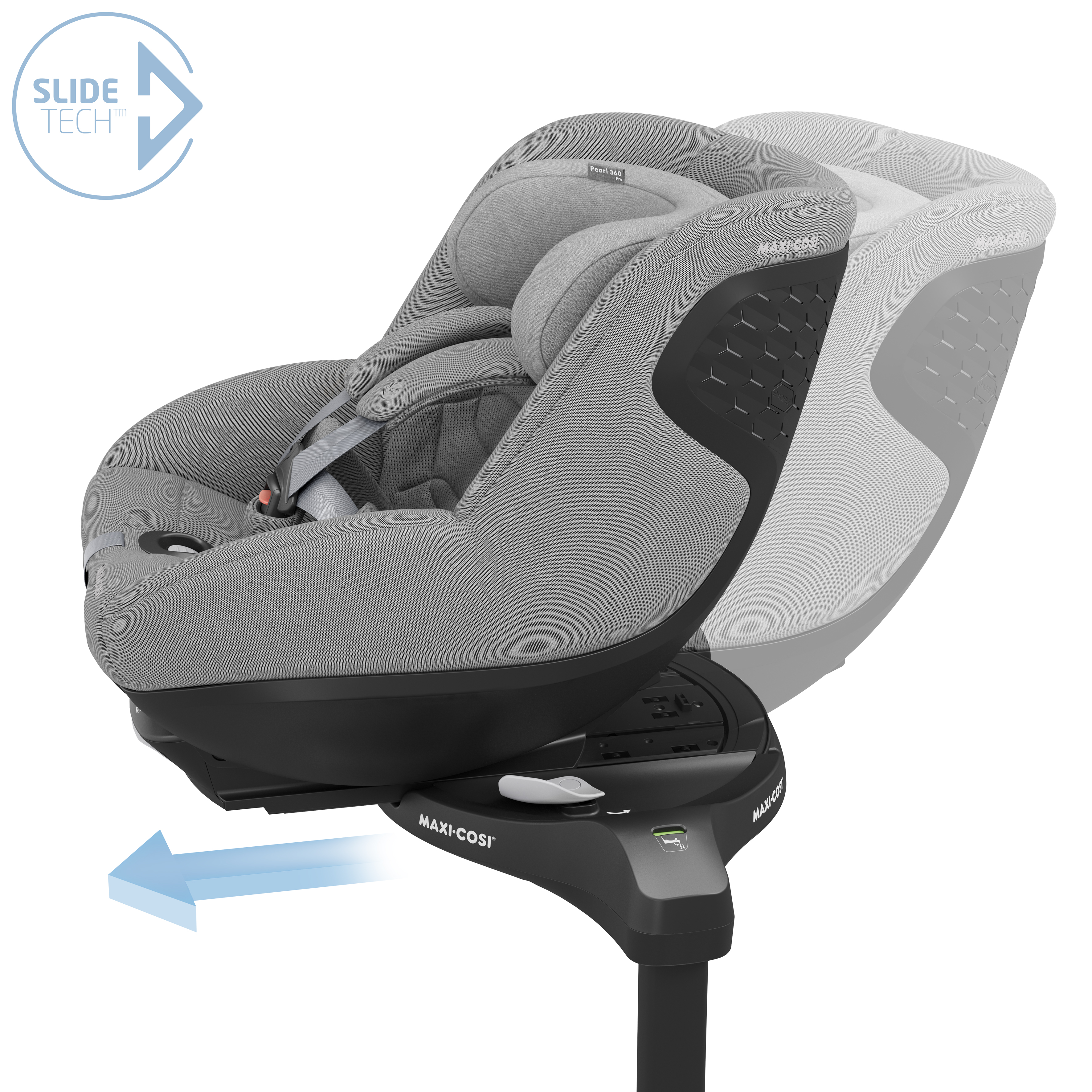 Siège auto Pearl 360 Pro Authentic Grey de Maxi-Cosi, Siège auto Groupe 1  (9-18kg) : Aubert