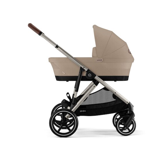 Poussette Gazelle S Châssis Taupe - Almond Beige  de CYBEX Poussette Gazelle S Châssis Taupe - Almond Beige  de CYBEX