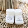Chaussons 50% papa 50% maman