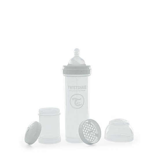 Biberon anti-colique Blanc 330 ml de Twistshake