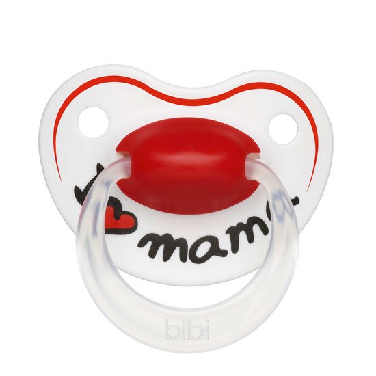 Sucette silicone Love Mama 6-16 mois de Bibi