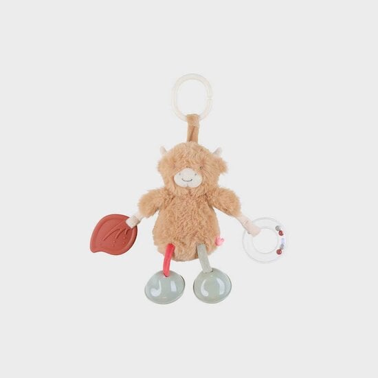 Peluche d'activités de voyage Fluffy, Orso et Lily Beige  de Noukies