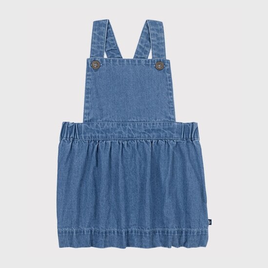 Salopette Denim clair  de Petit Bateau