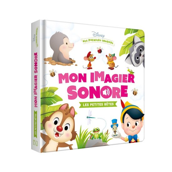 Disney Baby - Mon imagier sonore - Les petites bêtes   de Hachette Jeunesse Disney