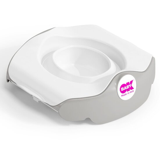 Réducteur pour toilette et pot intégré Gris  de OK Baby