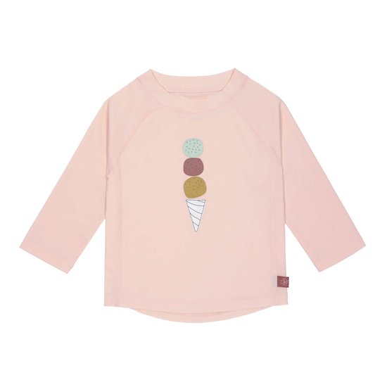 T-shirt Anti-UV Manches Longues Glace Rose 6 mois de Lässig