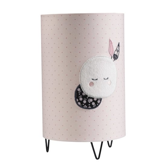 Miss Fleur de Lune luminaire Rose  de Sauthon Baby's Sweet Home