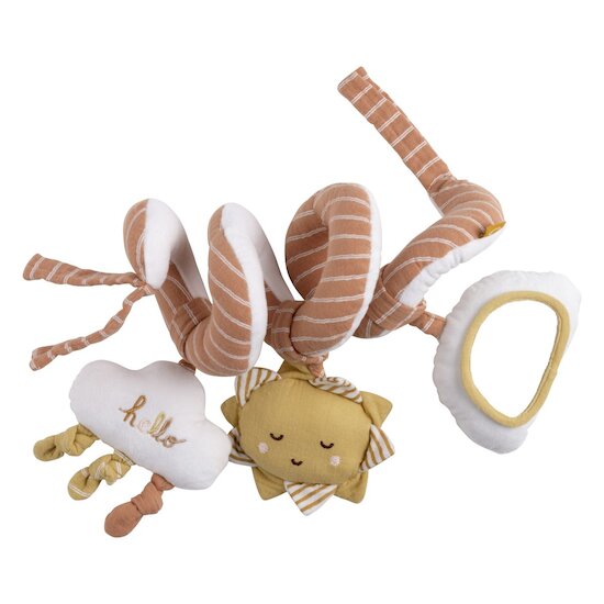 Jouets pour bébé Siège d'auto Jouets Poussette Jouets, Jouets pour bébé  Noir et blanc Jouet pour bébé Spirale Peluche Activité Jouet