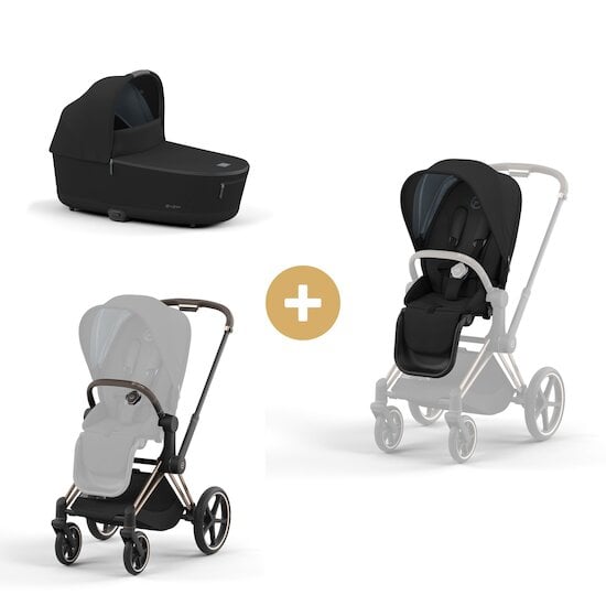 Pack Priam 4 : assise, nacelle et un châssis Priam   de CYBEX