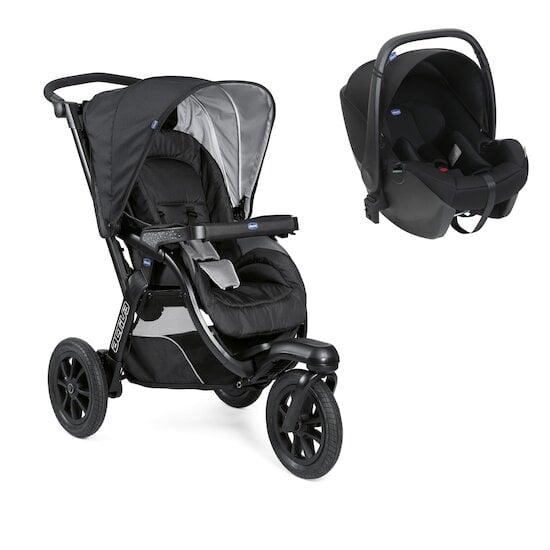 Bébé confort - combi poussette + landau 3 en 1 - roues