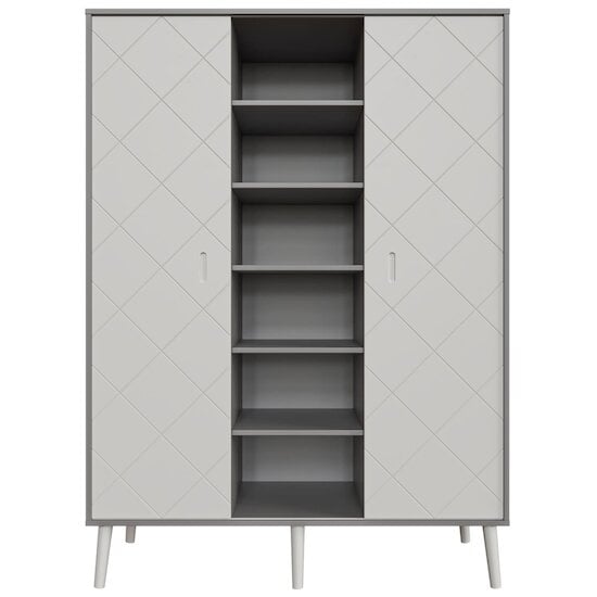 Peak Armoire XL Gris/Blanc  de Bisal