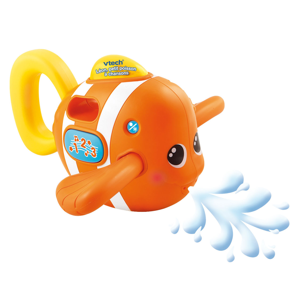 Leon P Tit Poisson A Chansons Orange De Vtech Jouets De Bain Aubert Leon P Tit Poisson A Chansons Orange De Vtech Jouets De Bain Aubert