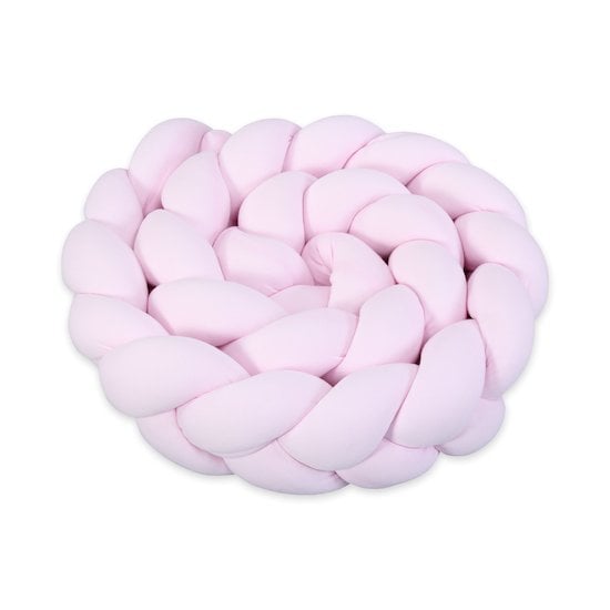 Tresse cale-bébé Rose uni  de Babybay