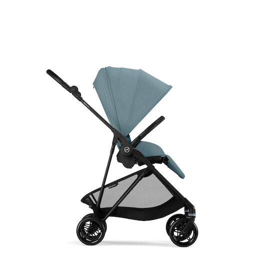 Poussette Melio Carbon Stormy Blue  de CYBEX Poussette Melio Carbon Stormy Blue  de CYBEX