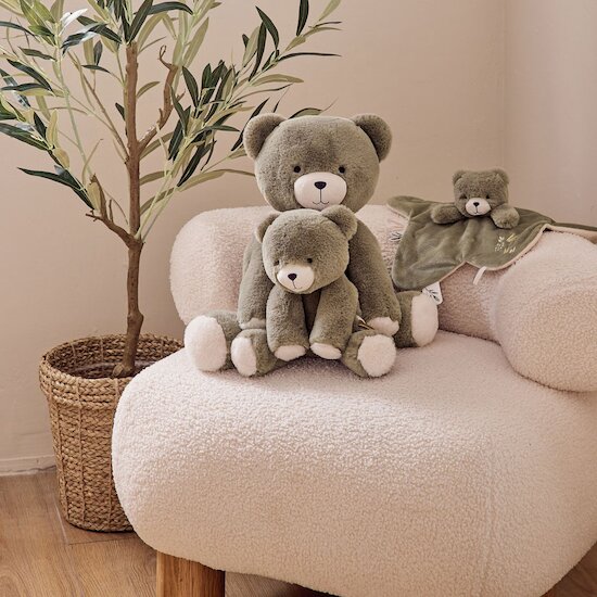 Peluche moyenne Fluffy, Orso et Lily Orso  de Noukies Peluche moyenne Fluffy, Orso et Lily Orso  de Noukies