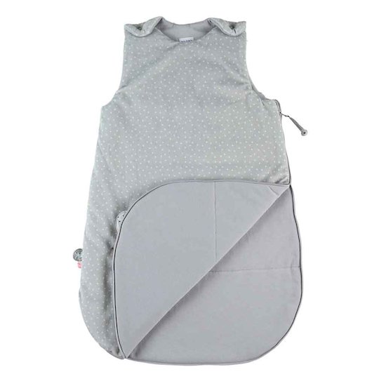 Anna & Milo Gigoteuse Veloudoux 70 cm Gris 1-6 mois de Noukies