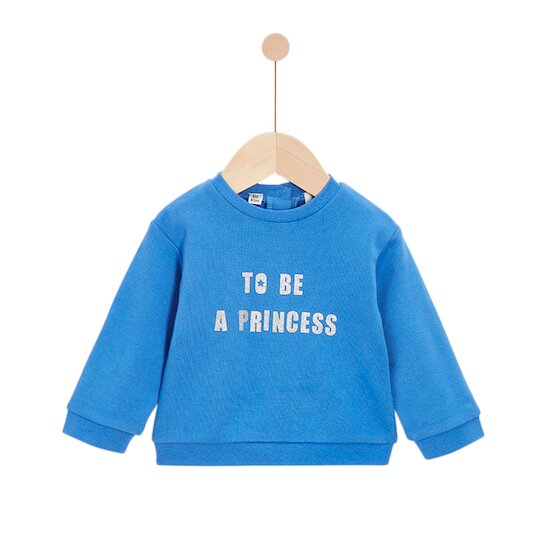 Pop mood Sweat bleu électrique  de Marèse