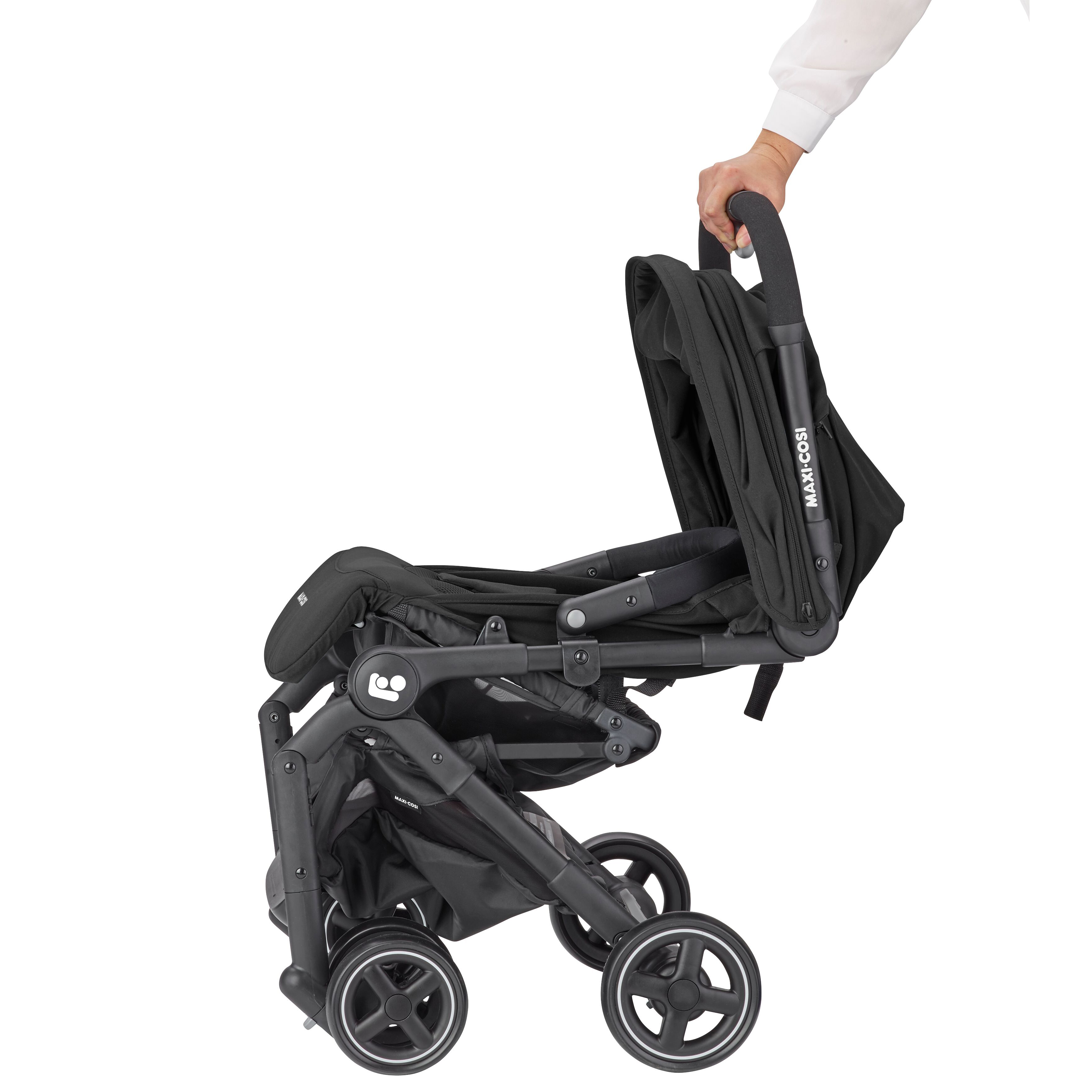 Poussette Lara2 Essential Black Maxi Cosi Poussettes citadines Aubert