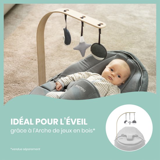 Doomoo Seat N Swing Transat Et Balancelle 2 En 1 Blue De Babymoov Transats Aubert