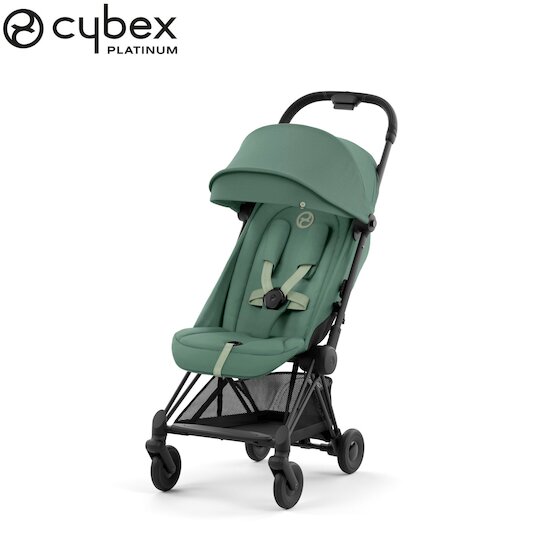 Poussette Coya Matt Black/Leaf Green  de CYBEX