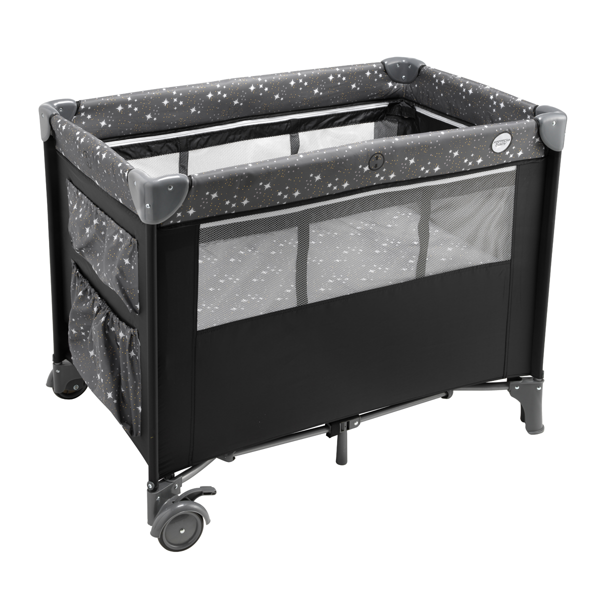 Lit Compact Stars Gris De Formula Baby Lits Parapluies Aubert