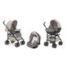 Poussette Trio Sprint Black 