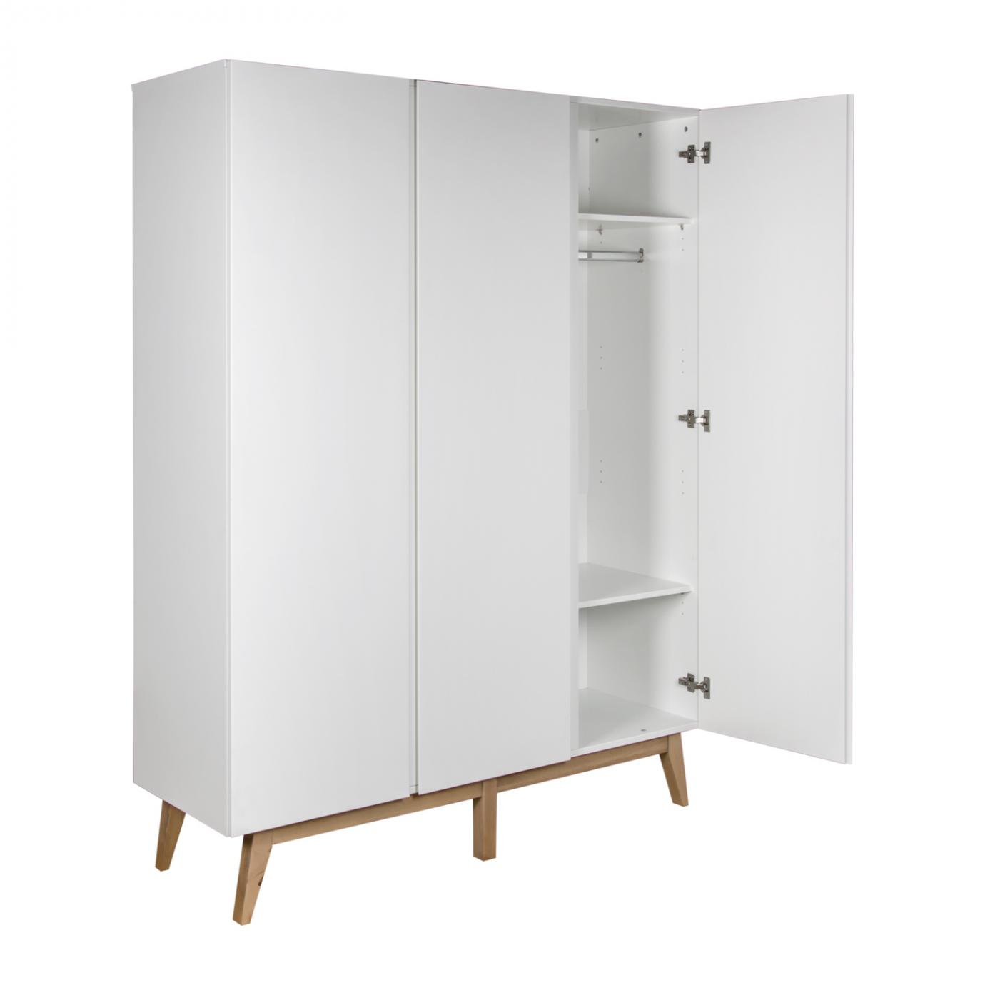 Trendy armoire 3 portes Blanc de Quax, Armoires 3 portes Aubert