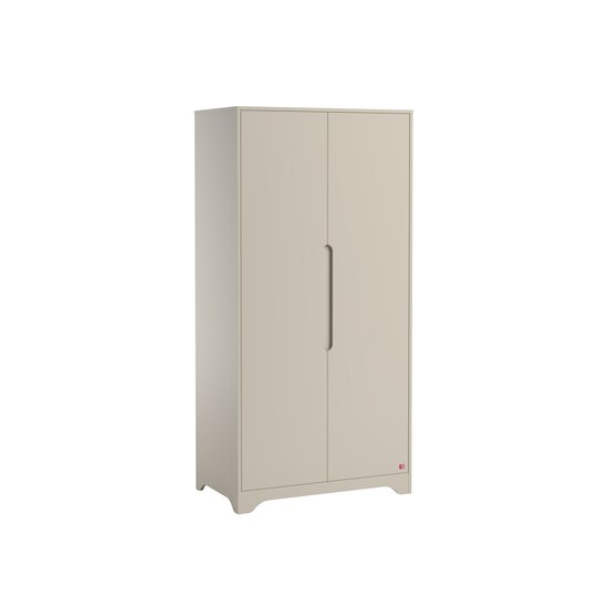 Ova Armoire 2 portes Gris beige  de Vox