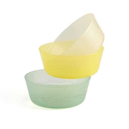 Set de 3 bols Vert/Jaune  de Formula Baby